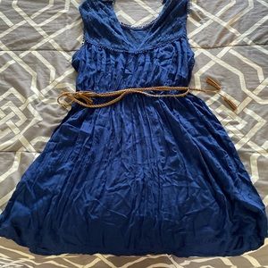 Royal blue dress